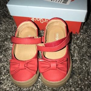 Toddler girl red Mary Jane style